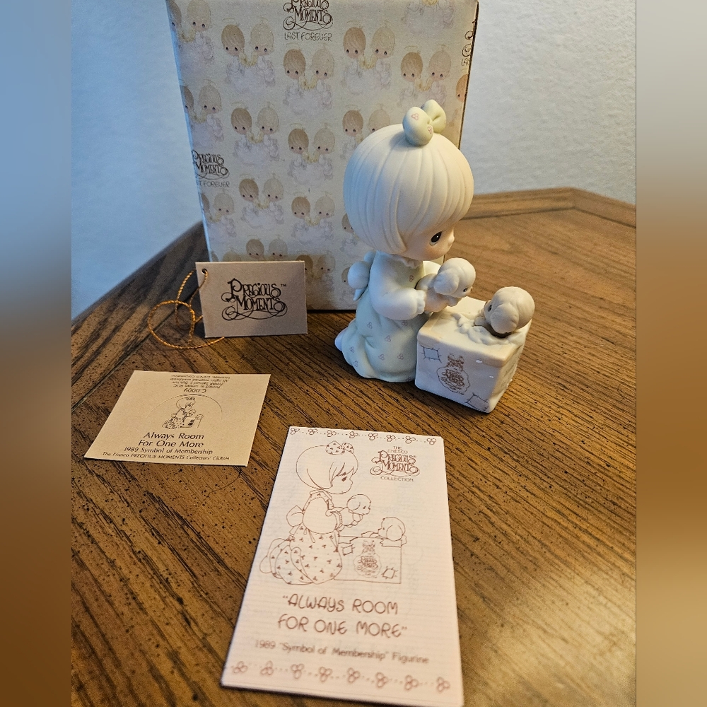 Precious Moments "Always Room For One More" With tags and original packaging.